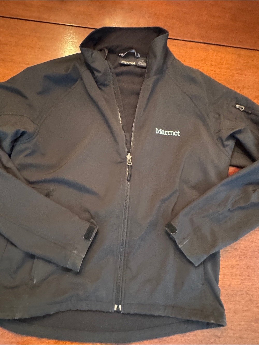 Marmot Men's Black Full-Zip Softshell Jacket